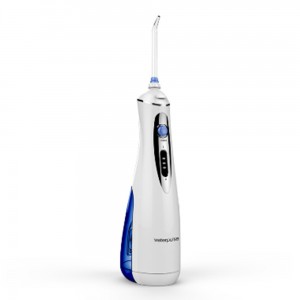 Meidong Professional Water Flosser Cordless Dental Oral Irrigator - 300ML Portable and Rechargeable IPX7 Waterproof 3 Modes Water Flosser with Cleanable Water Tank for Home and Travel, Braces & Bridges Care